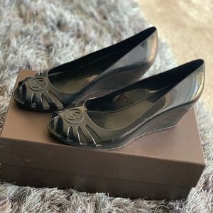 Gucci Rubber Nero Wedges